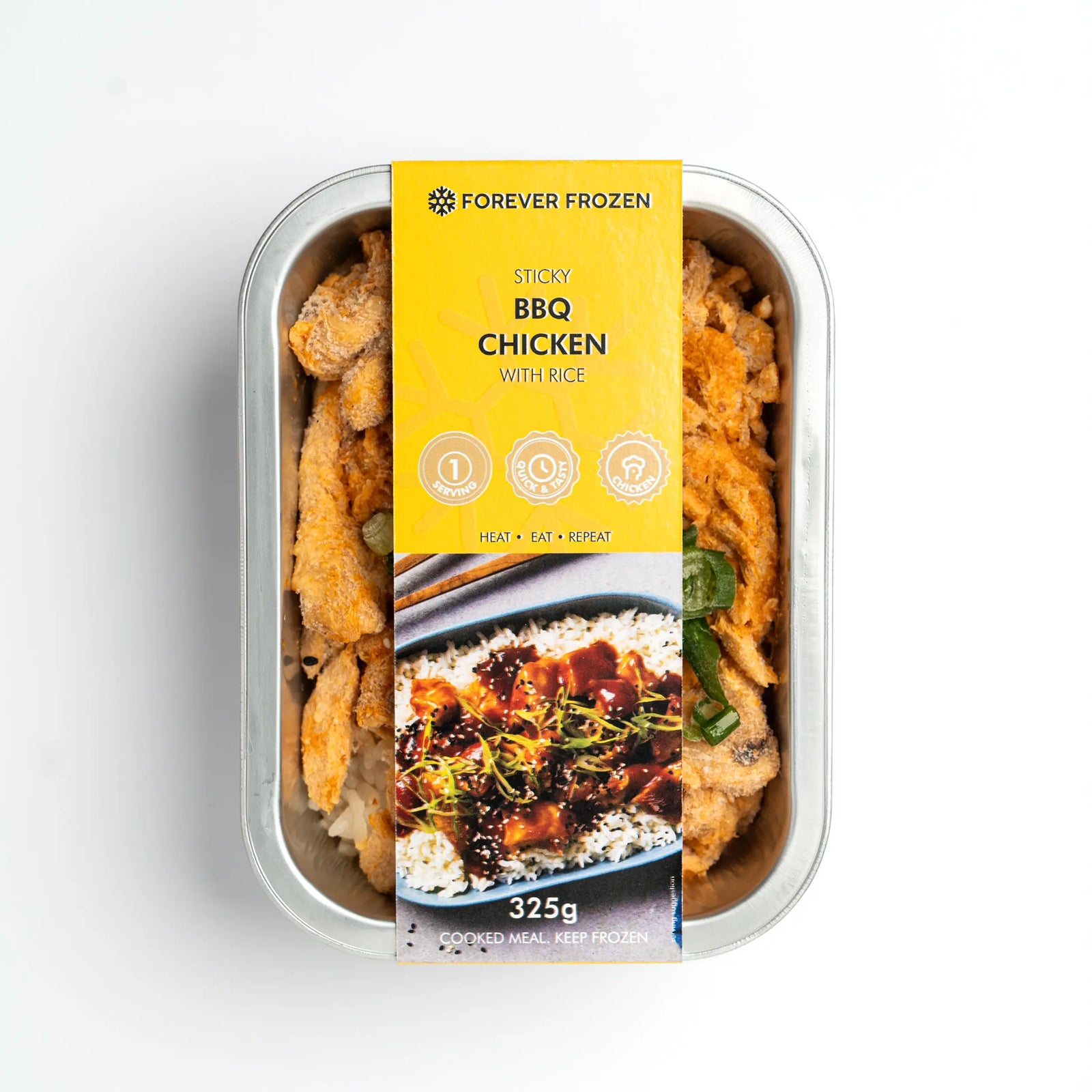 Sticky BBQ Chicken with Rice