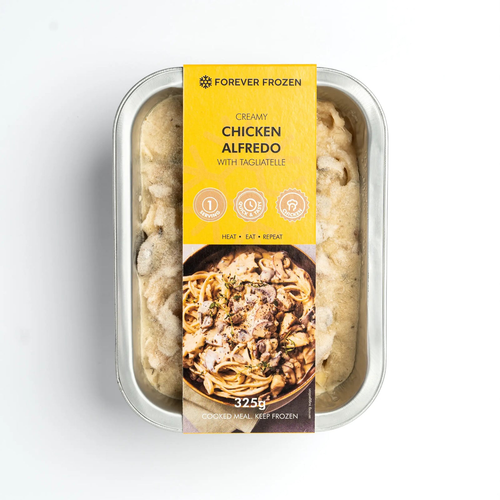 Creamy Chicken Alfredo with Tagliatelle