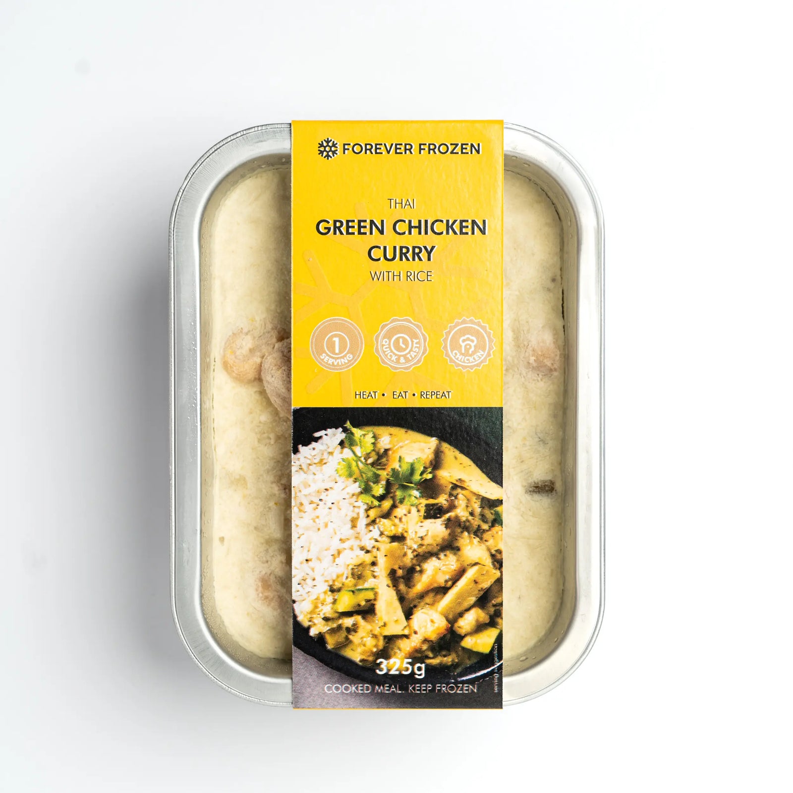 Thai Green Chicken Curry with Rice