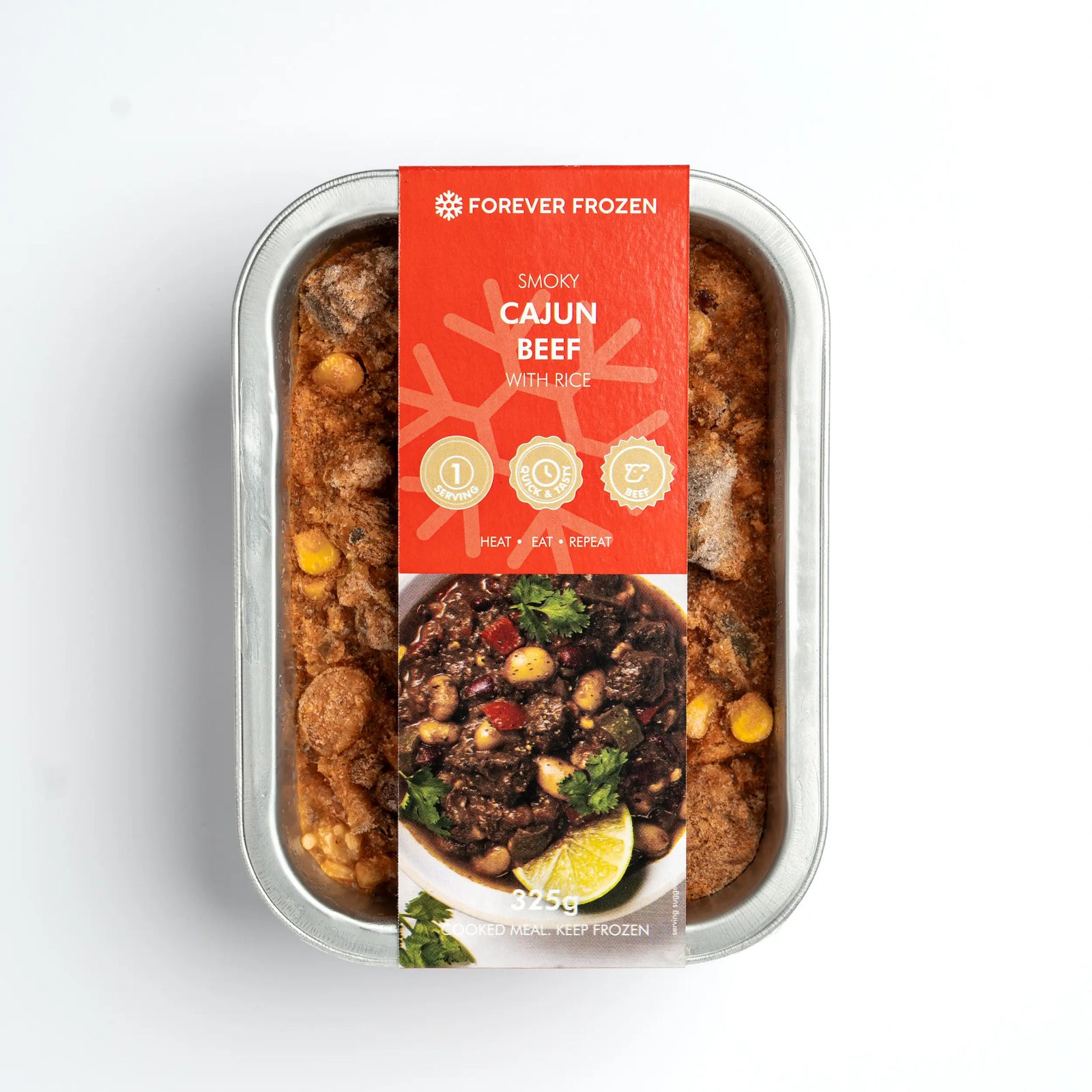 Smoky Cajun Beef with Rice