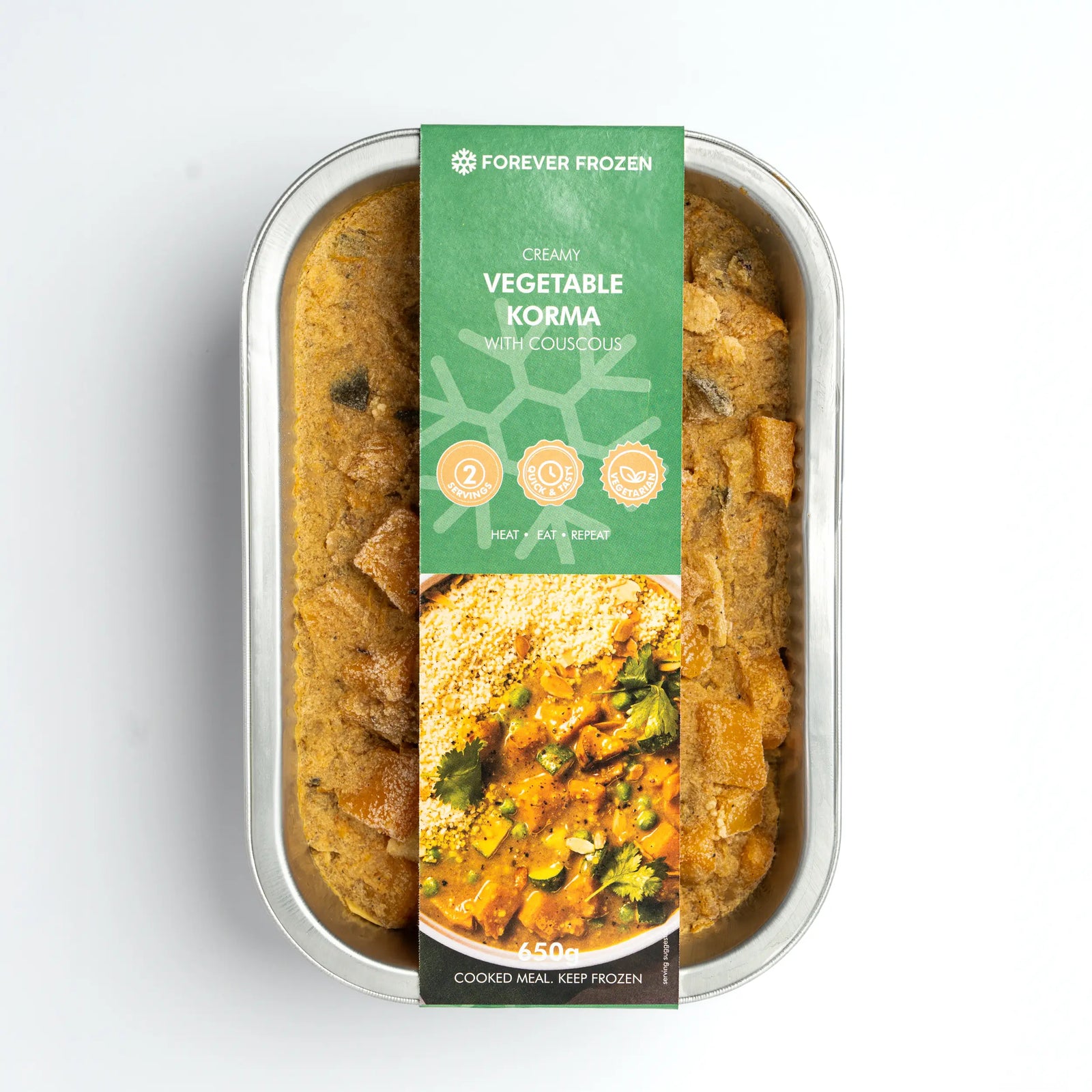 Creamy Vegetable Korma with Couscous