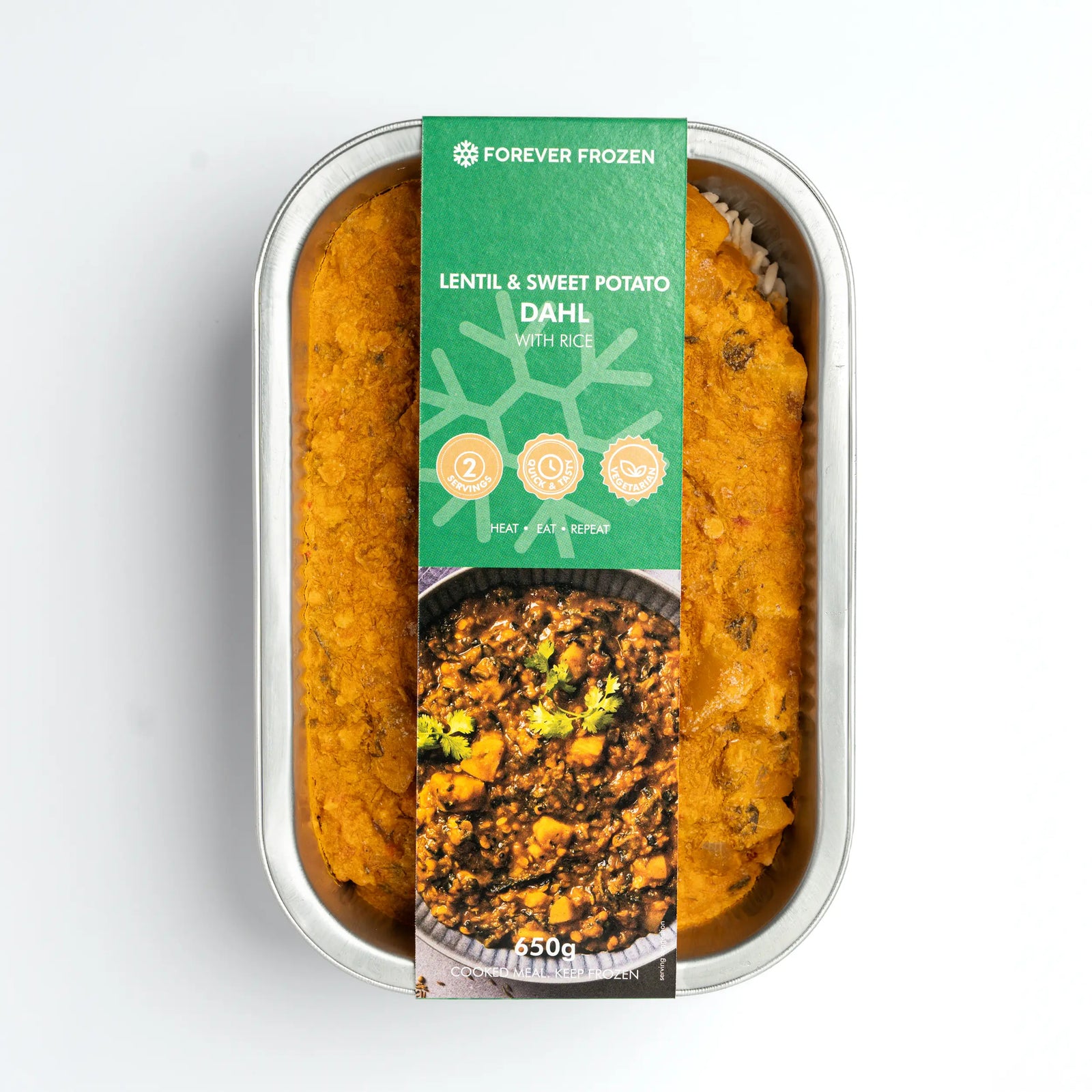Aromatic Lentil and Sweet Potato Dahl with Rice