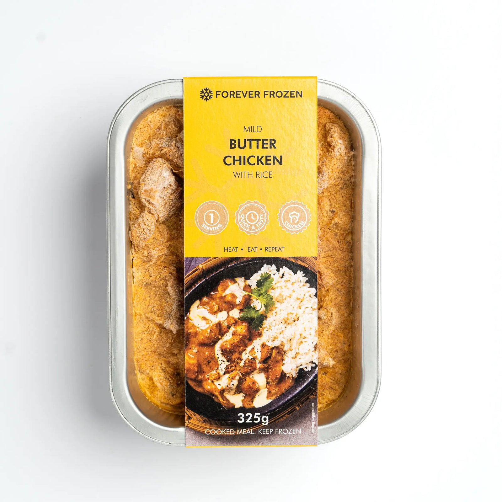 Mild Butter Chicken with Rice