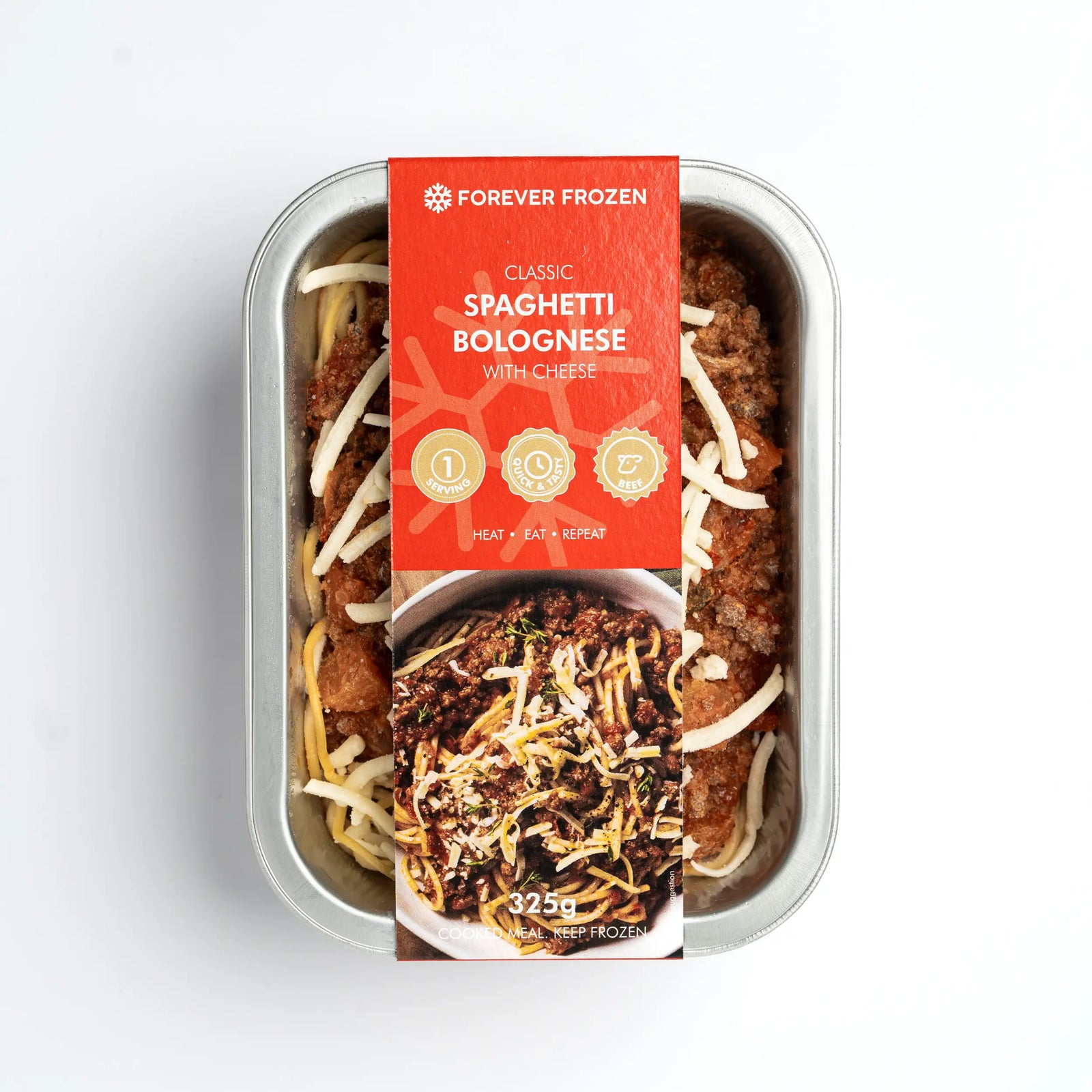 Classic Spaghetti Bolognese with Cheese