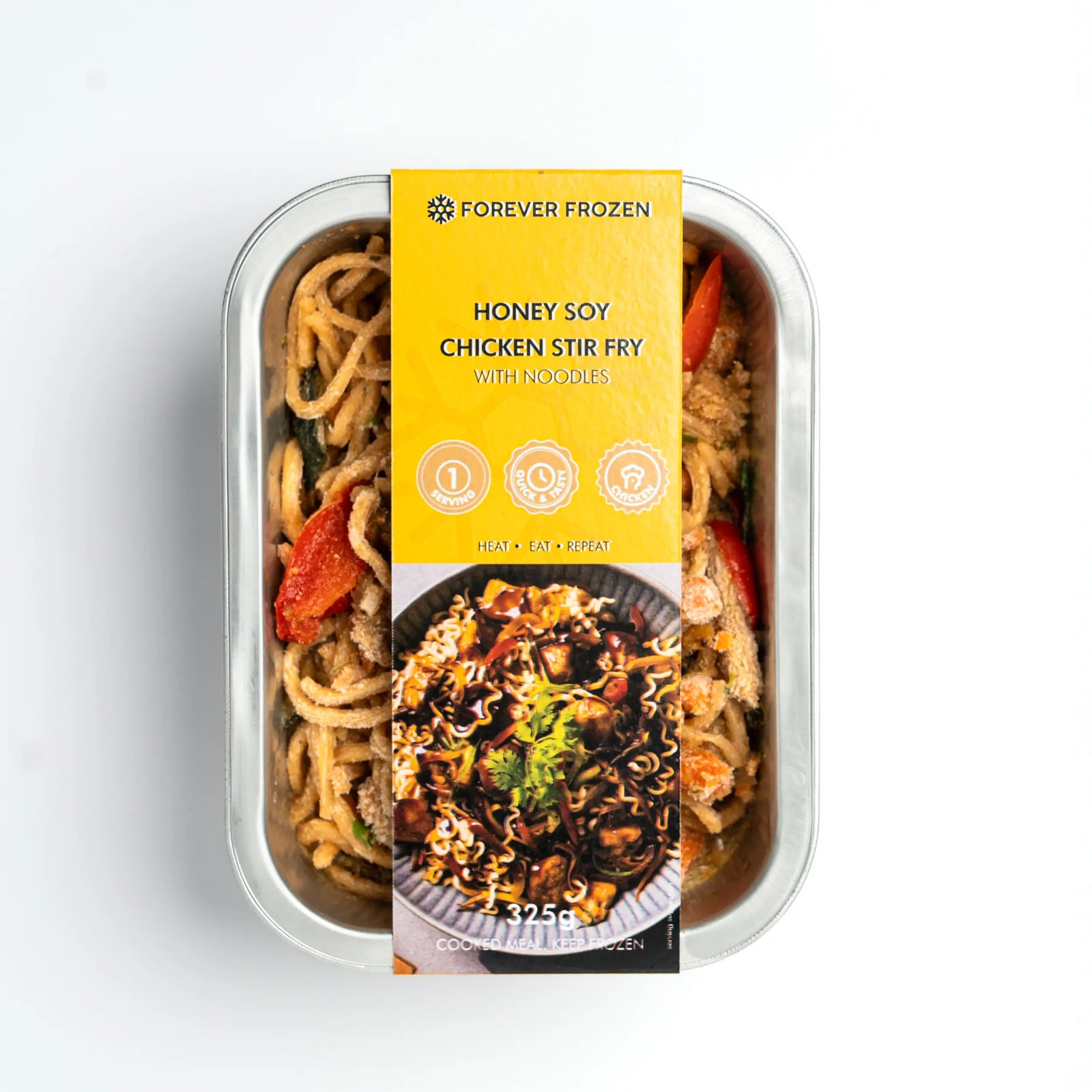 Honey Soy Chicken & Vegetable Stir Fry with Noodles