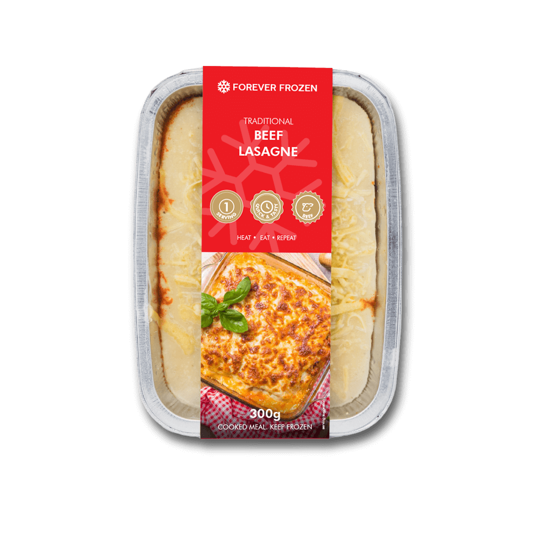 Traditional Beef Lasagne - Forever Frozen
