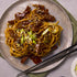Sticky Ginger Beef with Rice Noodles