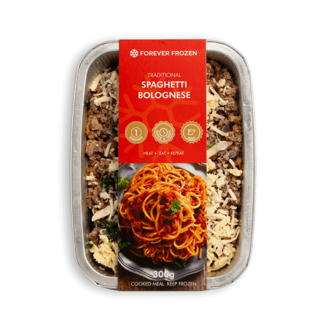 Traditional Spaghetti Bolognese - Forever Frozen