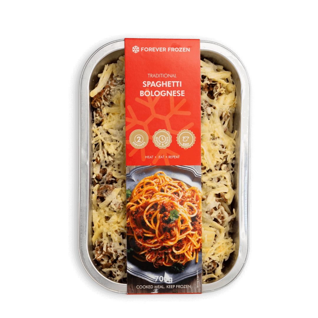 Traditional Spaghetti Bolognese - Forever Frozen