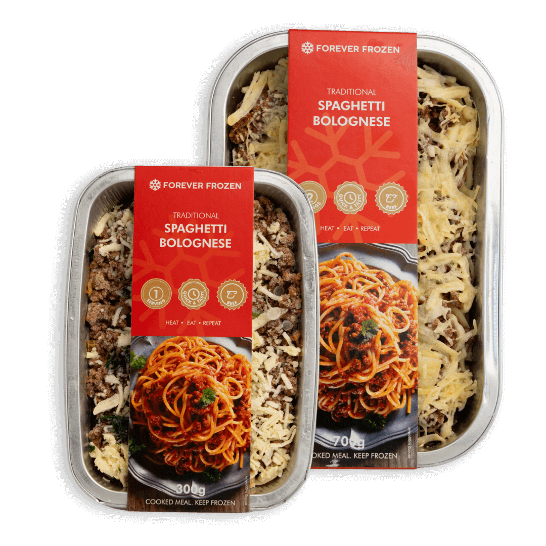 Traditional Spaghetti Bolognese - Forever Frozen