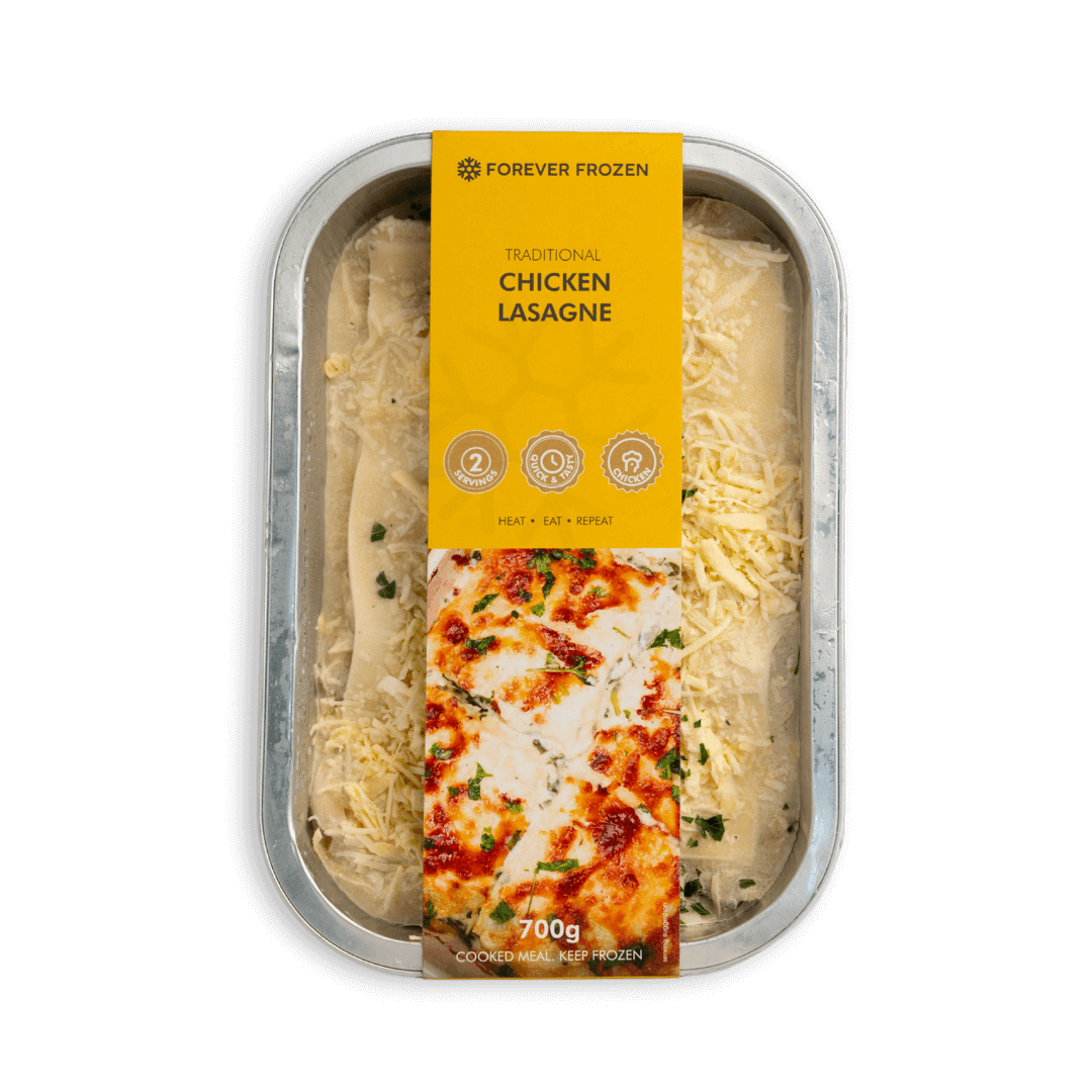 Traditional Chicken Lasagne - Forever Frozen