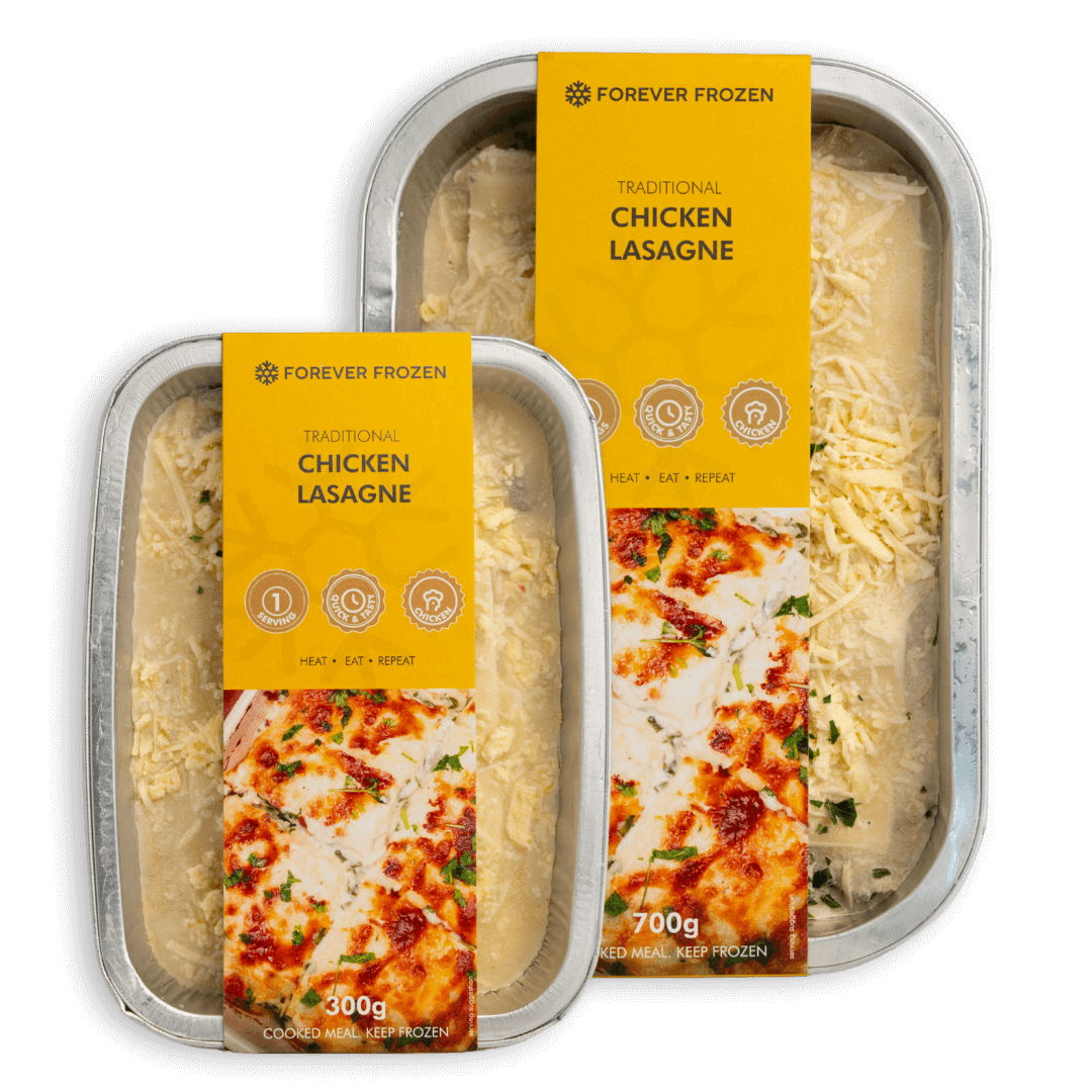Traditional Chicken Lasagne - Forever Frozen