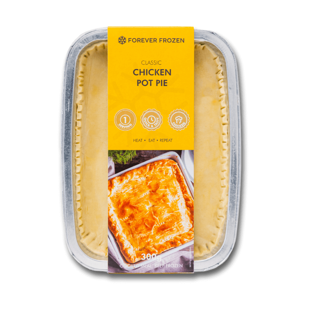 Classic Chicken Pot Pie - Forever Frozen