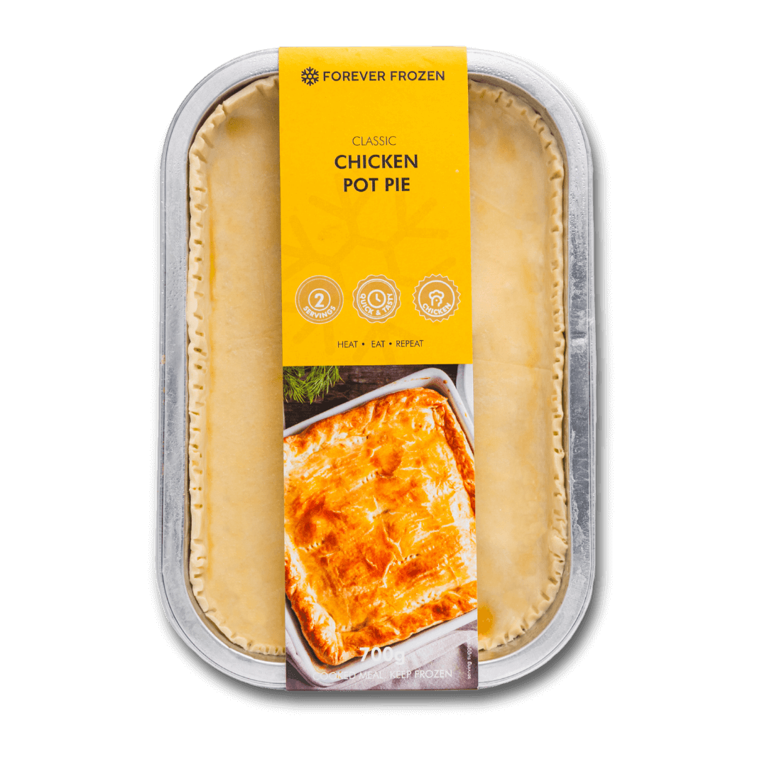 Classic Chicken Pot Pie - Forever Frozen