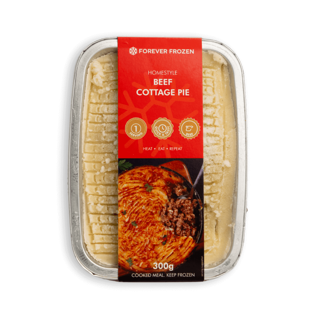 Homestyle Beef Cottage Pie - Forever Frozen