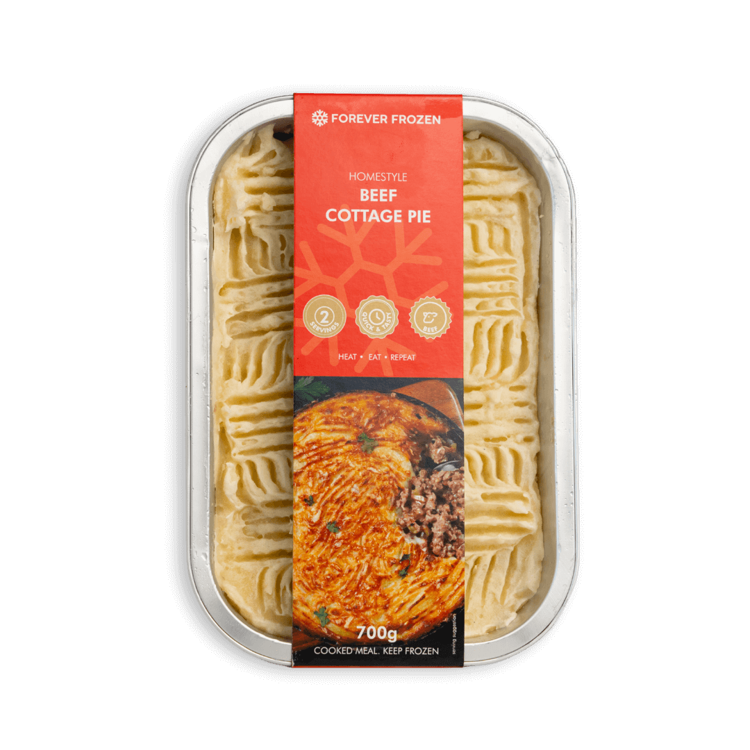 Homestyle Beef Cottage Pie - Forever Frozen