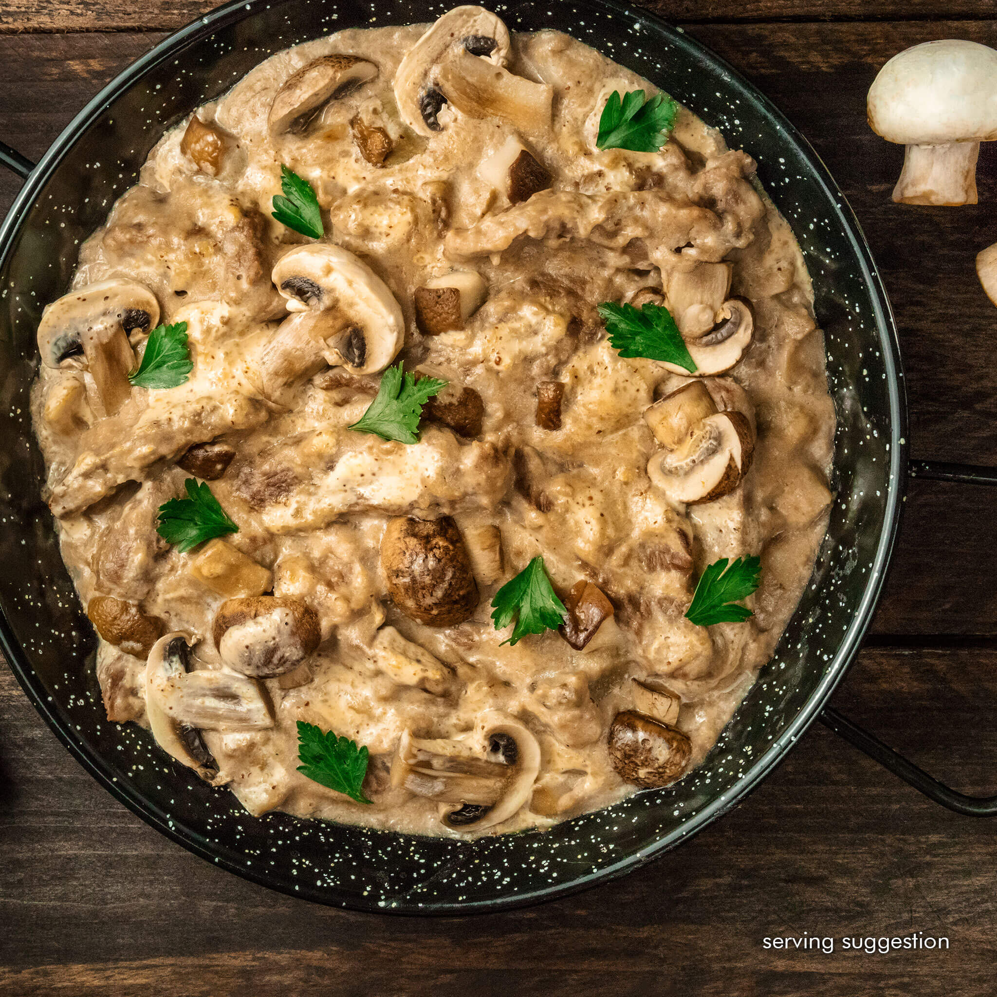 Slow-Cooked Beef Stroganoff with Tagliatelle - Forever Frozen
