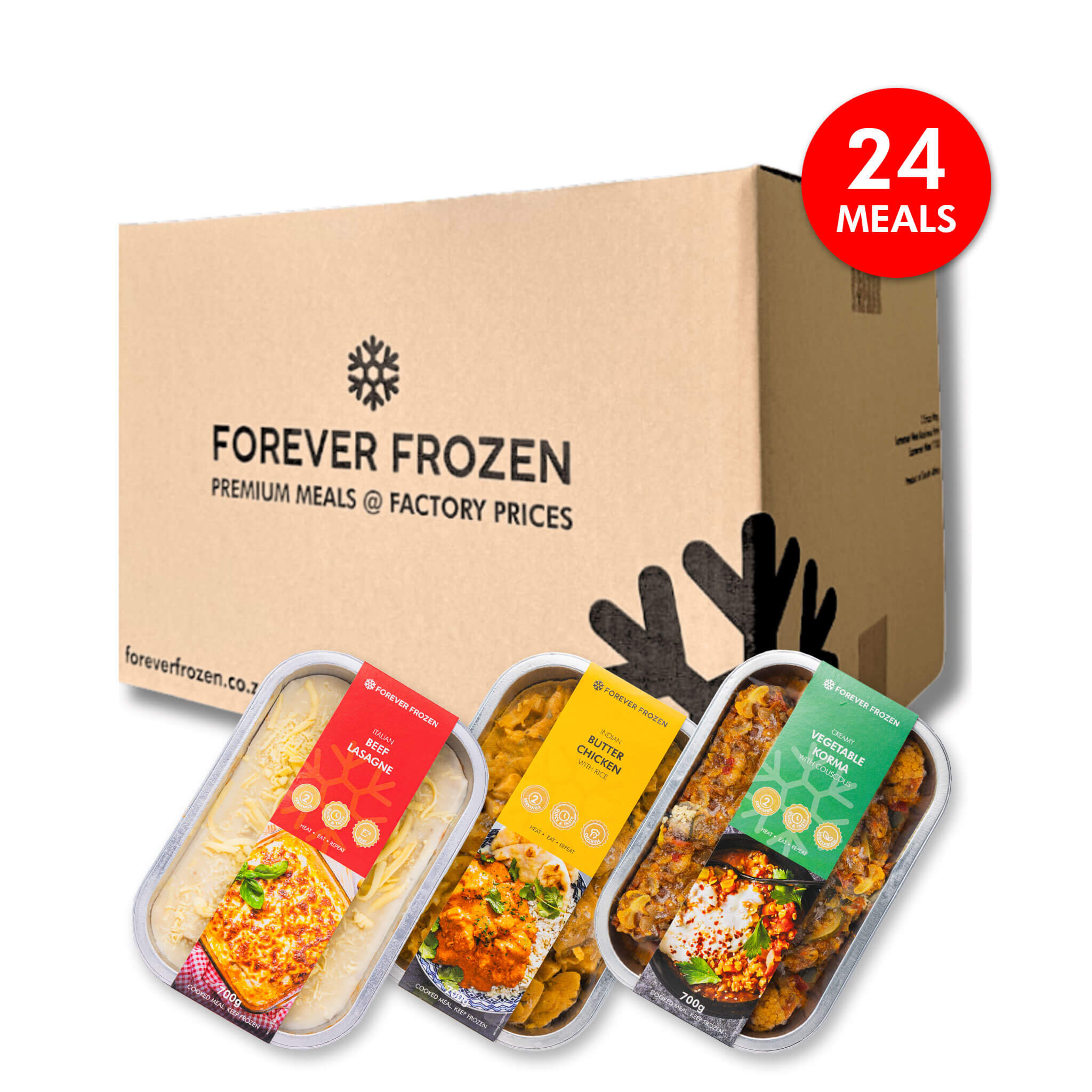 MIXED - Value Pack - 24 x Meals - Forever Frozen