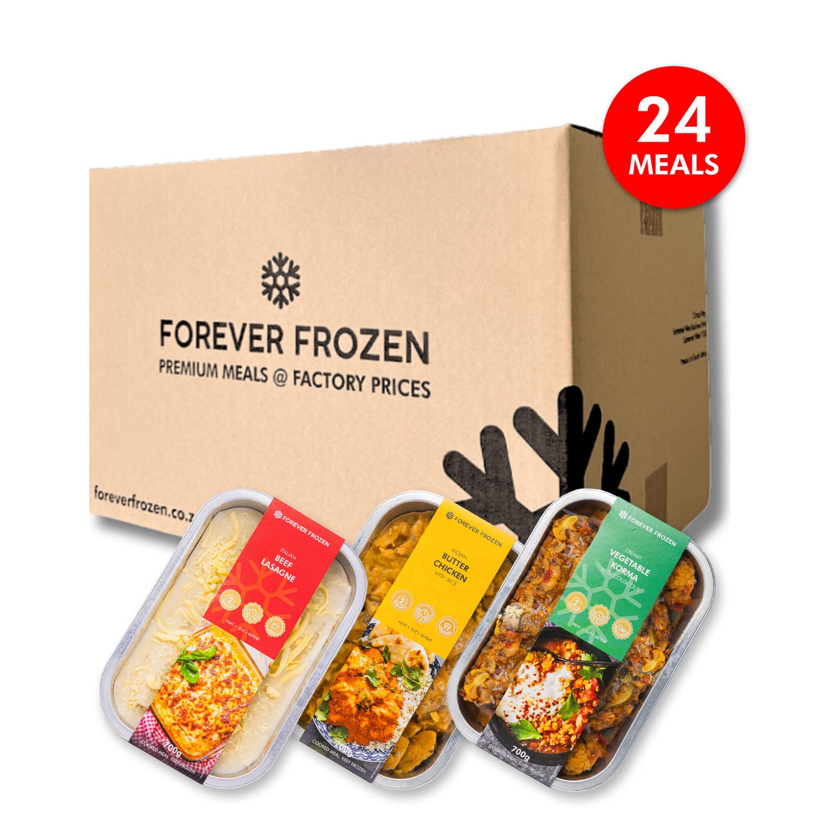 MIXED - Value Pack - 24 x Meals - Forever Frozen
