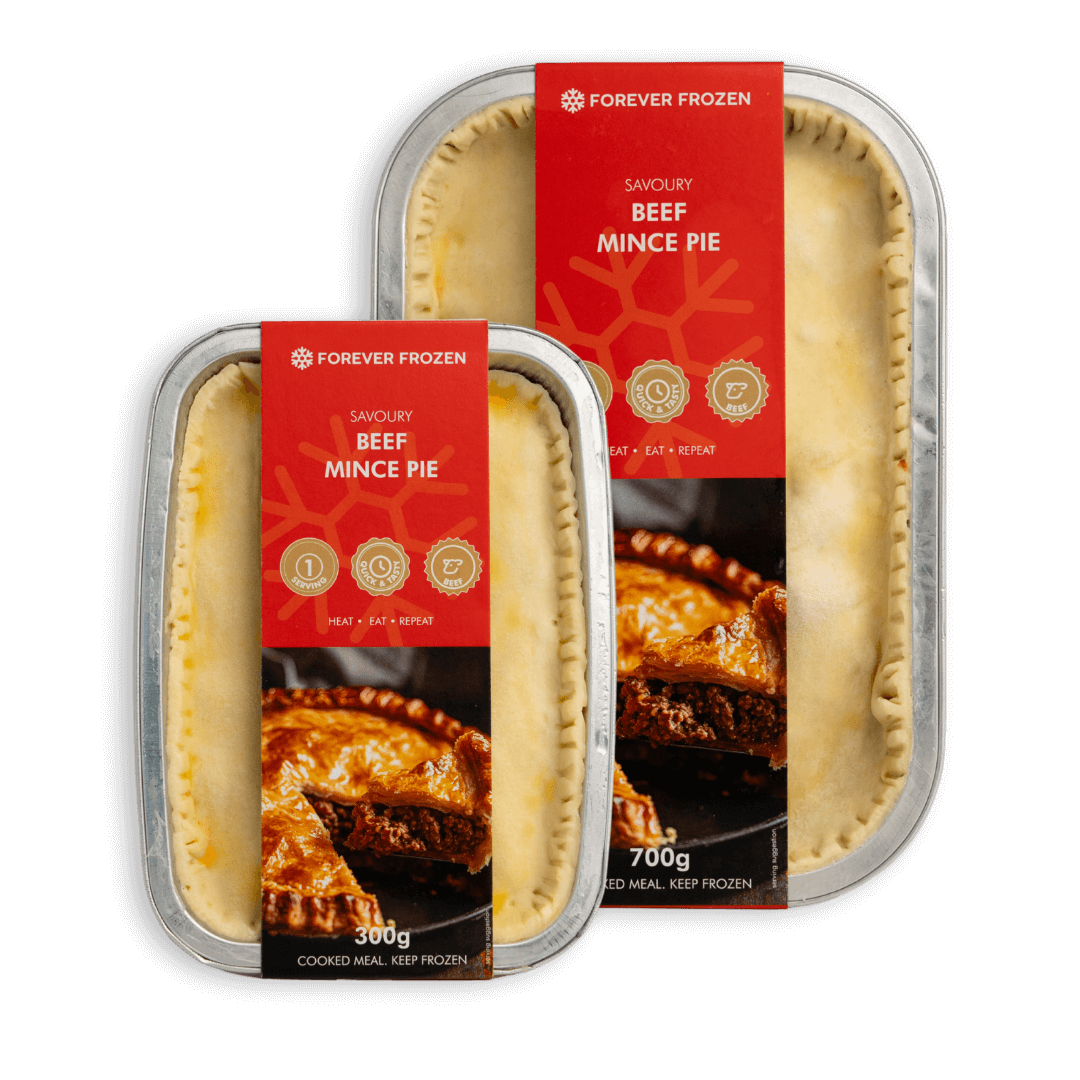 Savoury Beef Mince Pie - Forever Frozen