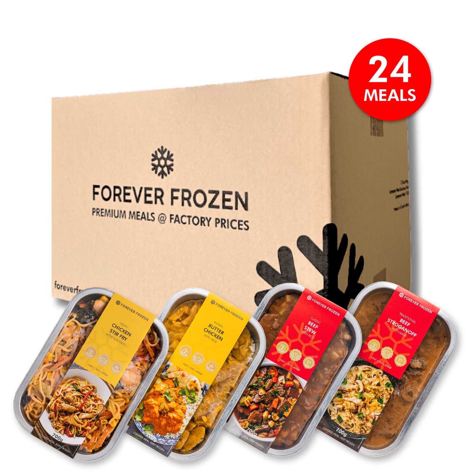 CHICKEN Value Pack - 24 x Meals